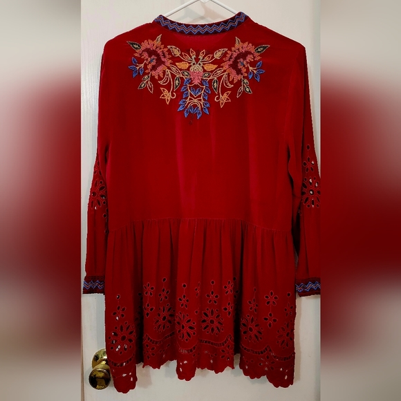 Johnny Was R-Mona Tiered Top - Picture 2 of 13